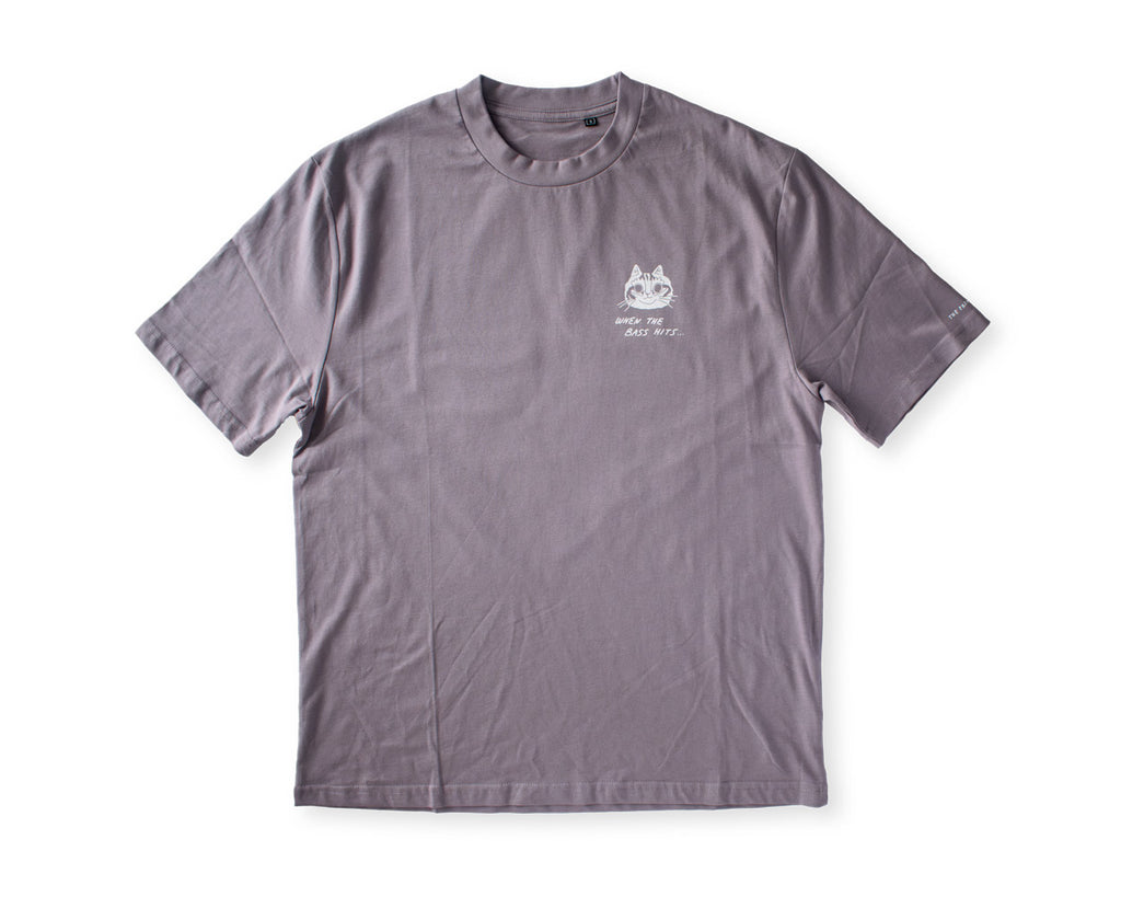 When the bass hits - Oversized T-Shirt