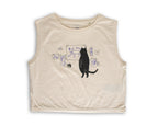 Cat gallery - Cropped sleeveless shirt