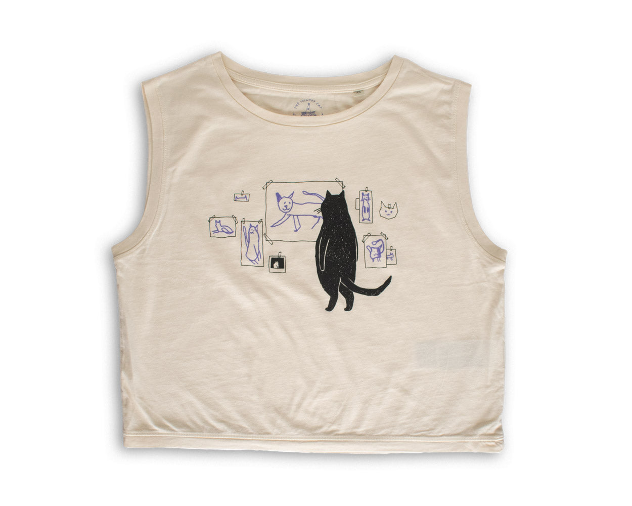 Cat gallery - Cropped sleeveless shirt