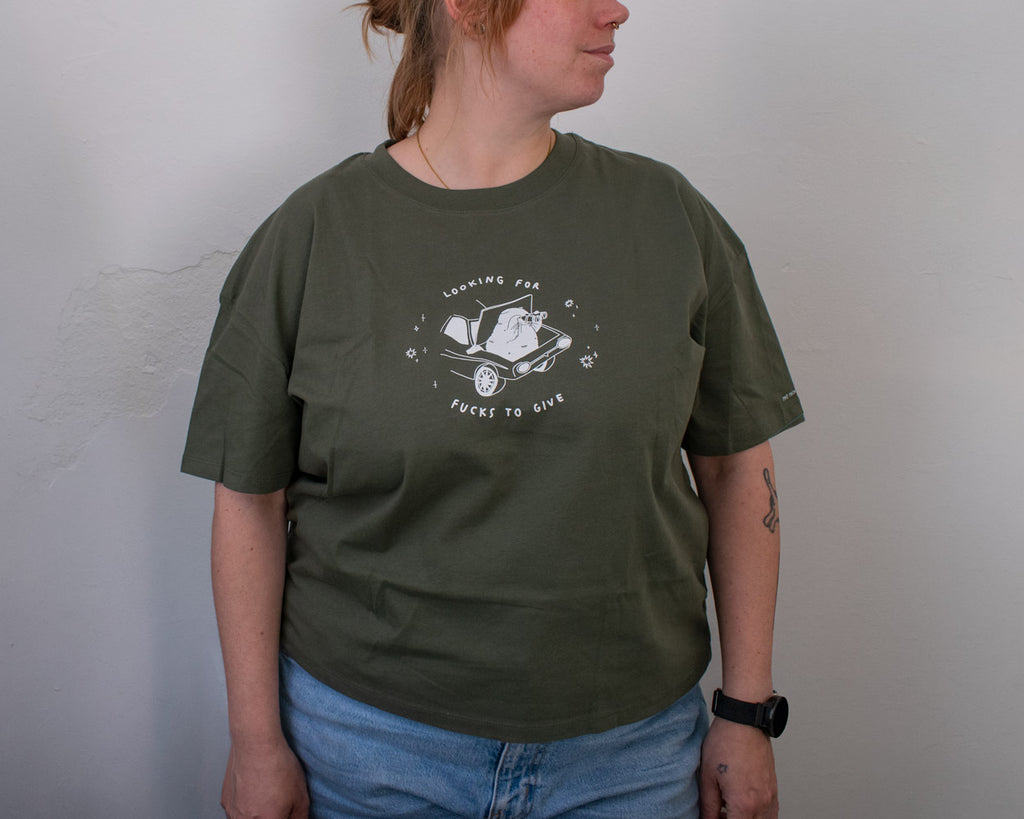 Looking for fucks to give - Oversized Womens T-Shirt