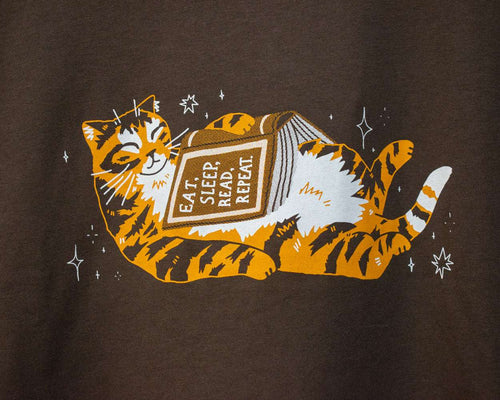 Eat, sleep, read, repeat - T-Shirt