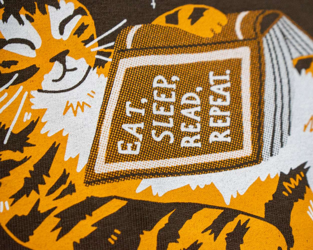 Eat, sleep, read, repeat - T-Shirt