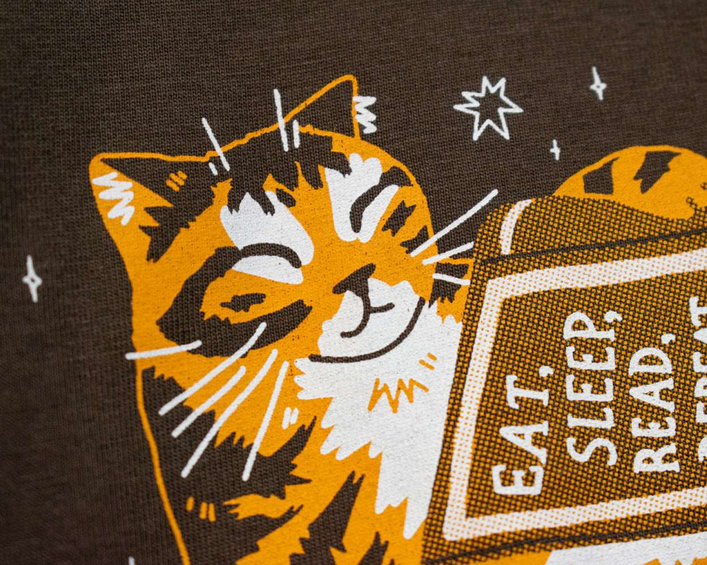 Eat, sleep, read, repeat - T-Shirt