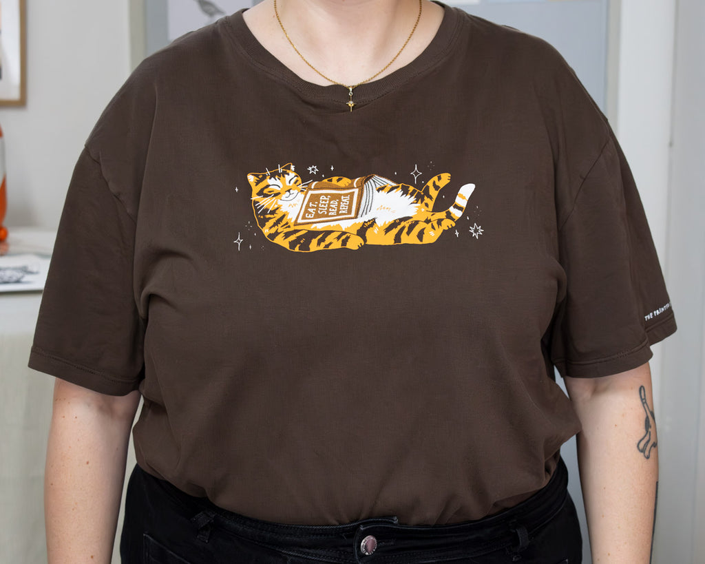 Eat, sleep, read, repeat - T-Shirt