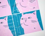 Confused Math Kitty - Giclée Art Print (A5/A4)