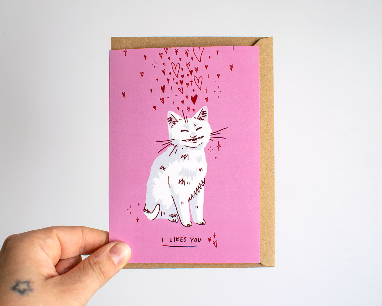 I likes you - Greeting Card with Envelope