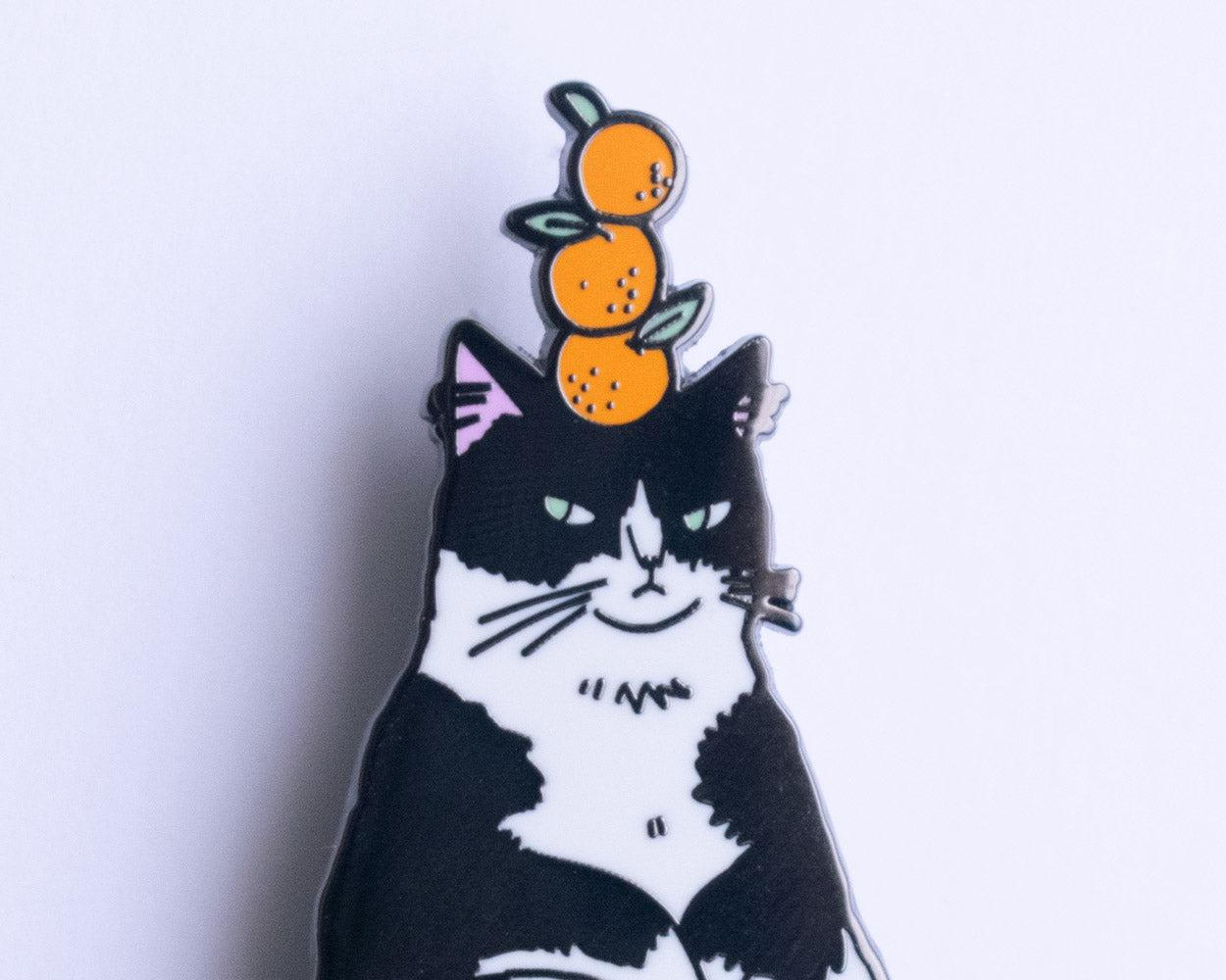 Clementine Cat - Hard Enamel Pin