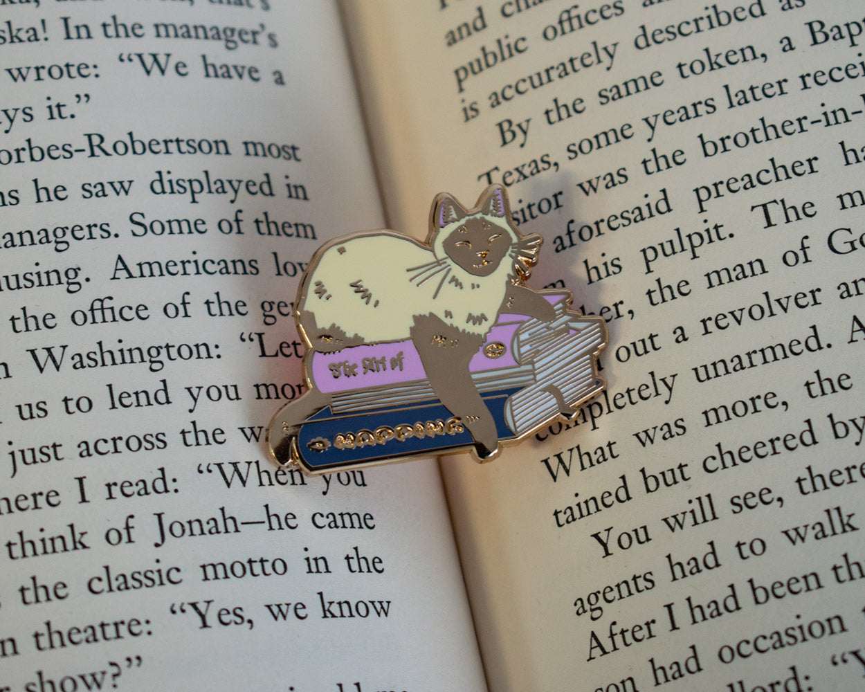 The Art of Napping - Hard Enamel Pin