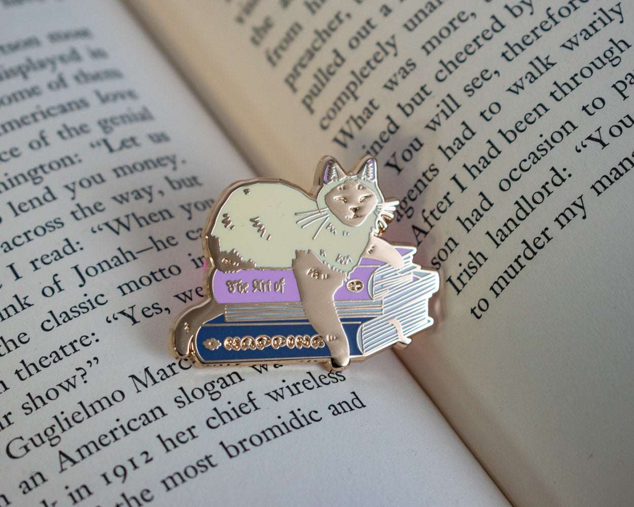 The Art of Napping - Hard Enamel Pin