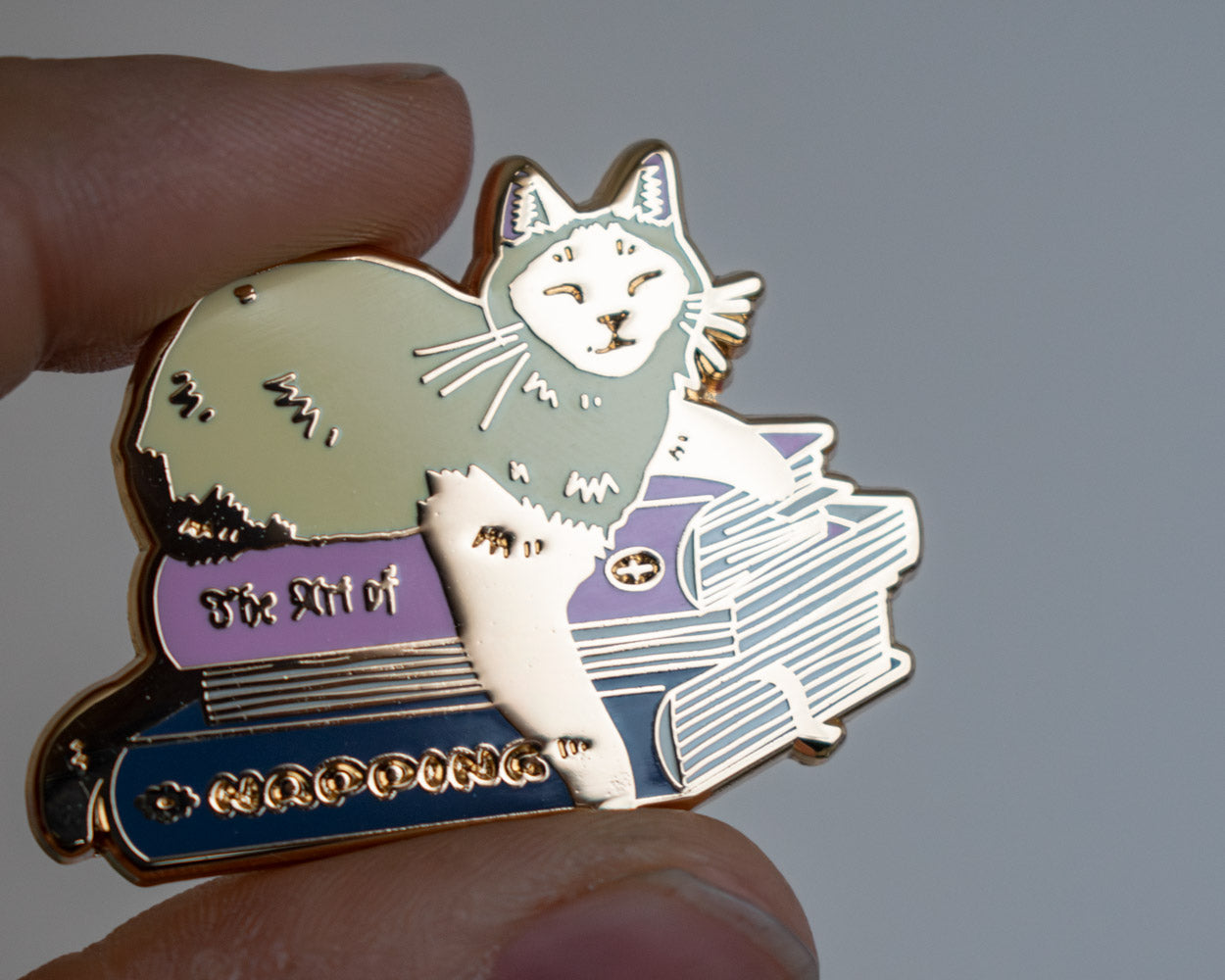The Art of Napping - Hard Enamel Pin