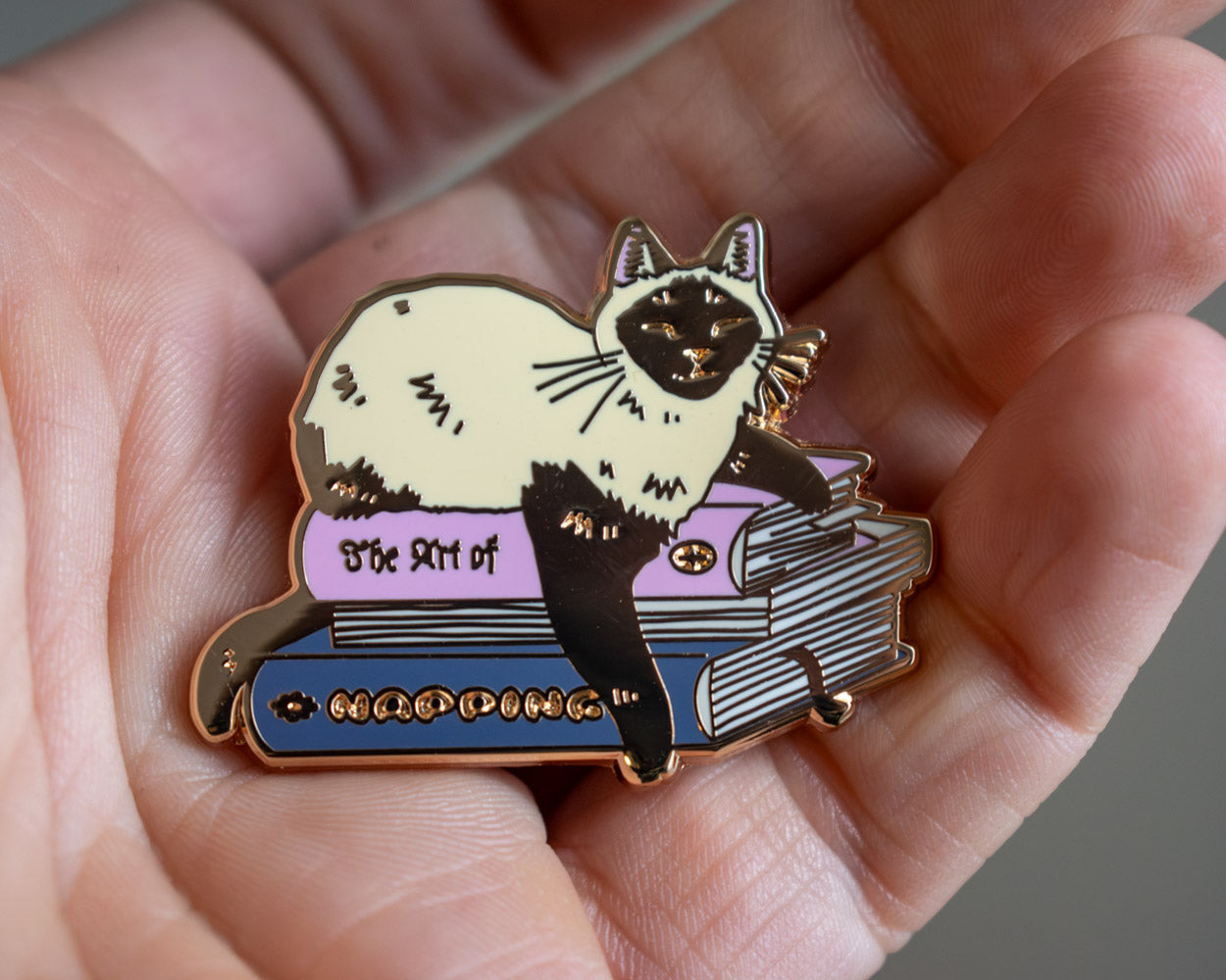 The Art of Napping - Hard Enamel Pin