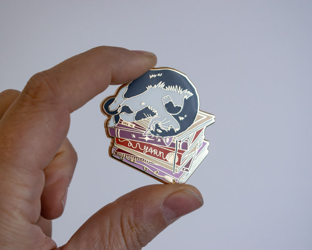 Yarn - Hard Enamel Pin