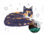 Custom Cat Portrait - Digital file