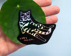 Holographic Cat Sticker| Holographic Stickers, Cat Stickers, Vinyl Cat Stickers, Kawaii Sticker, Water Bottle Sticker, Laptop Stickers