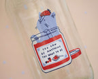 You Can Be Anything | Transparent Sticker, Strawberry Jam, Cat Stickers, Kawaii Sticker, Water Bottle Sticker, Laptop Sticker, Inspirational