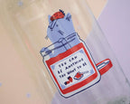 You Can Be Anything | Transparent Sticker, Strawberry Jam, Cat Stickers, Kawaii Sticker, Water Bottle Sticker, Laptop Sticker, Inspirational