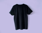 Illustrated Cats on Synthesizer T-Shirt: Hand Screen Printed Organic Cotton