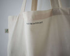 Orange Cat Organic Cotton Tote Bag: Hand Screen Printed
