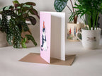 Clementine Cat: Greeting Card with illustration for Birthday, Mother's Day, Valentines Day or just to say hello