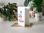 You can be anything: Illustrated Cat Greeting Card for Birthday, Mother's Day, Valentine's Day