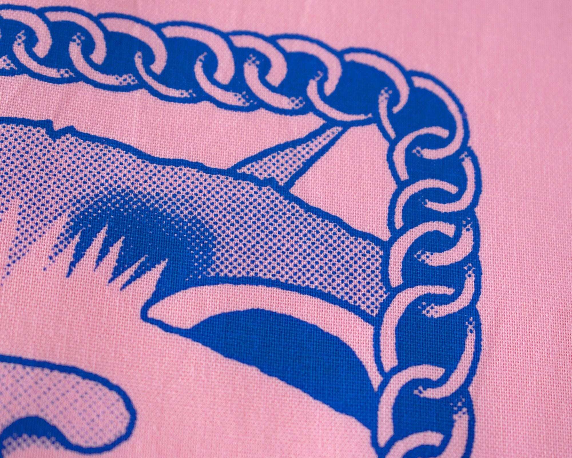 I smell bullshit tote bag | Hand screen printed light pink 100% cotton tote bag with illustration of a cat sniffing out lies