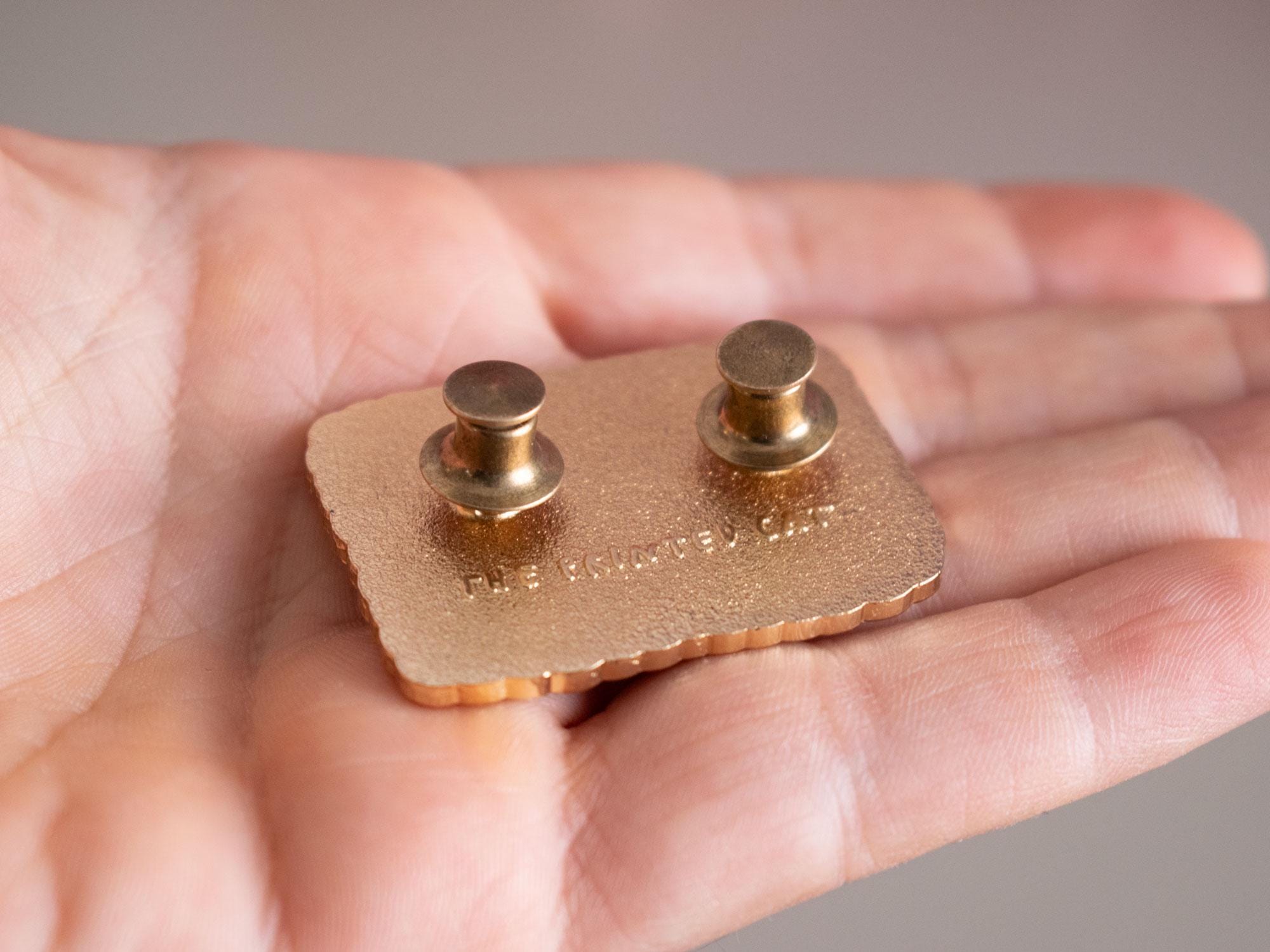 Brass Locking Pin Backs | Secure Fasteners for Enamel Pins also known as deluxe locking clutches, 2-, 6-, 12- or 20-packs