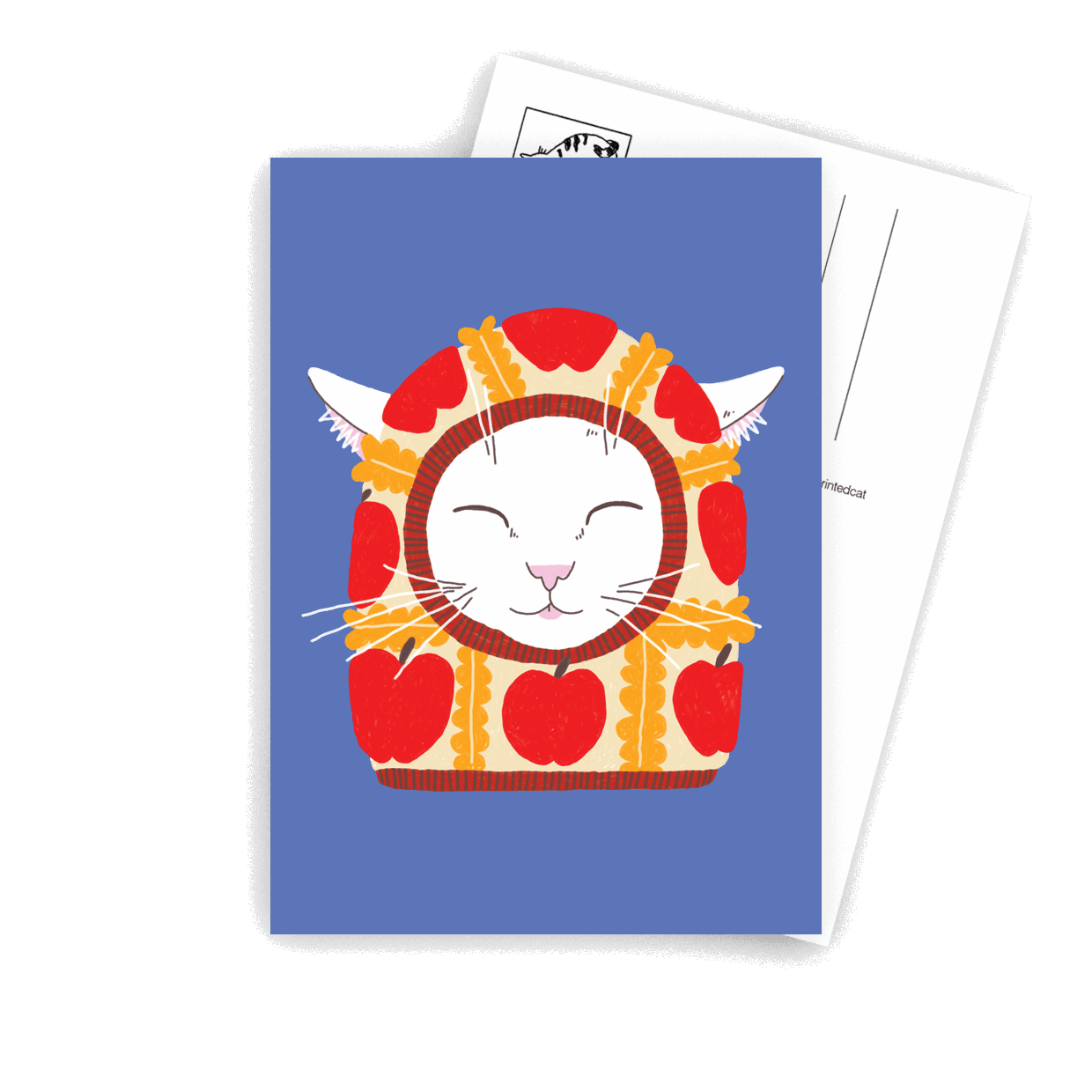 Apple Balaclava - A6 Postcard