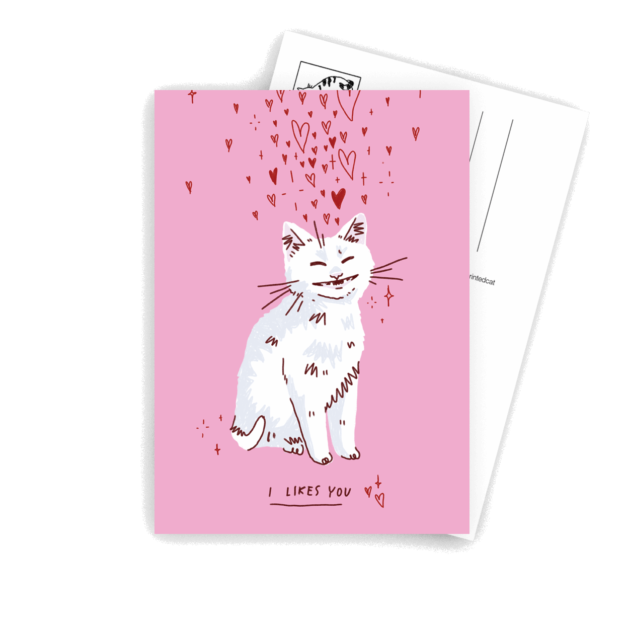 I likes you - A6 Postcard